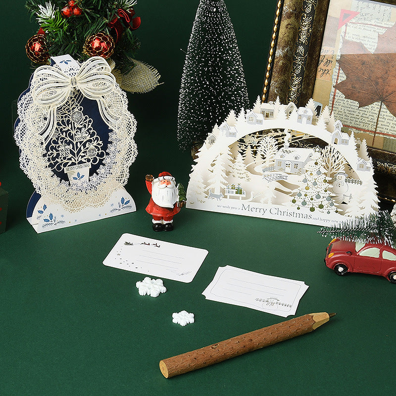 3D Paper Diorama Message Card