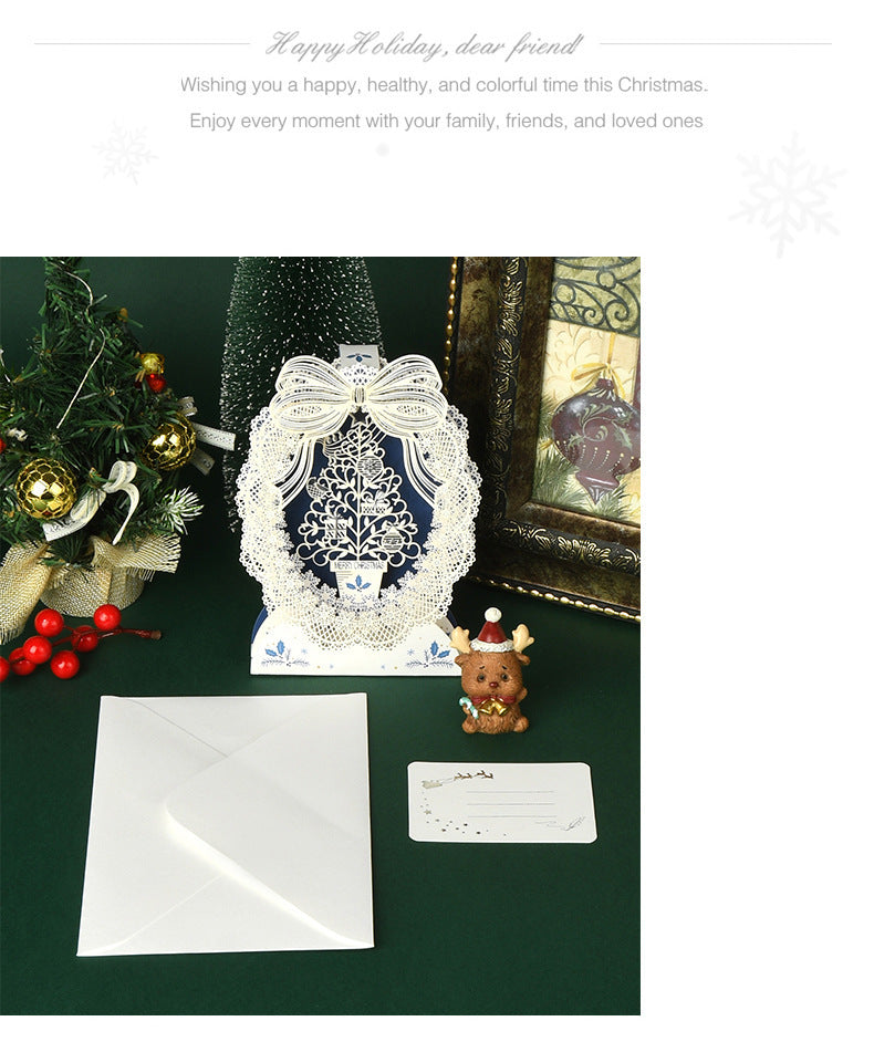 3D Paper Diorama Message Card