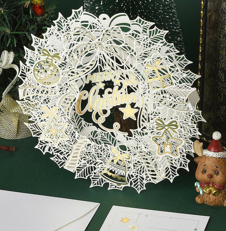 3D Paper Diorama Message Card