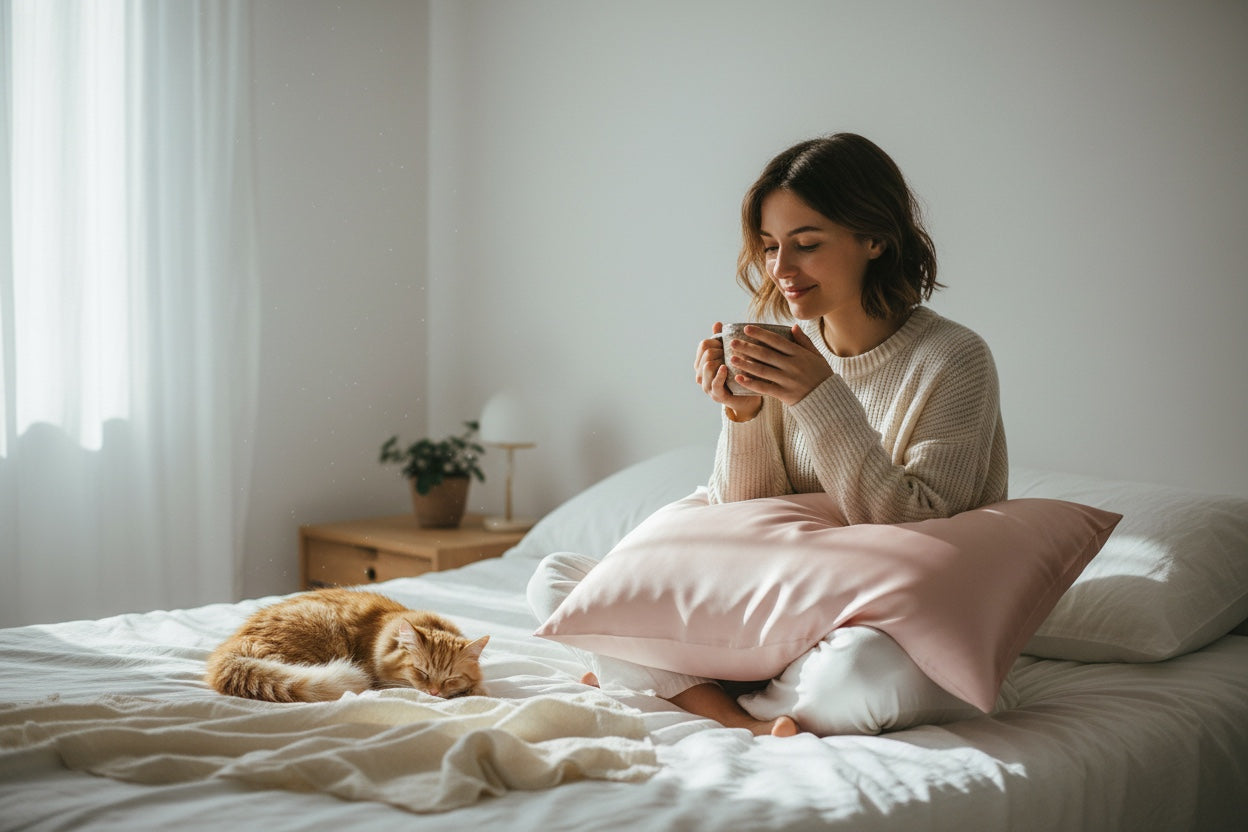 The Evening Ritual Silk Pillowcase